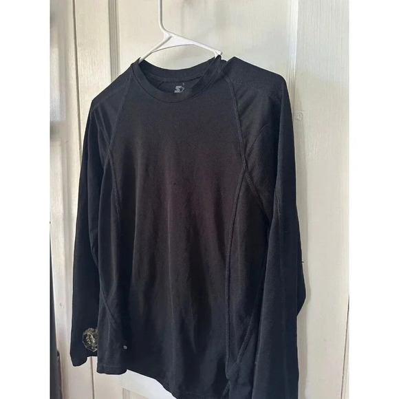 Starter Size Small Black long sleeve top - Picture 2 of 6
